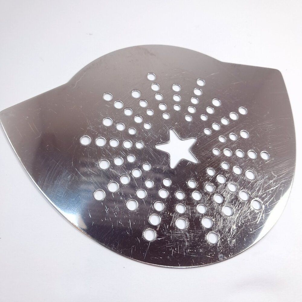Keurig OfficePRO K145 coffee maker kcup grate metal silver chrome drip tray part